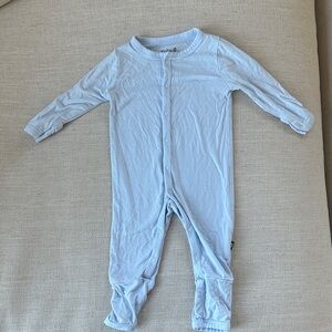 Kyte BABY light blue romper 0-3m